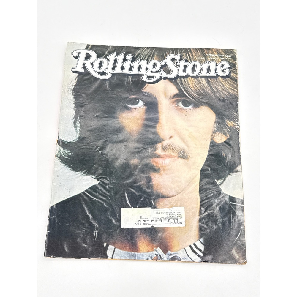 Rolling Stone Magazine Issue 887 January 17 2002 George Harrison Beatles Tribute